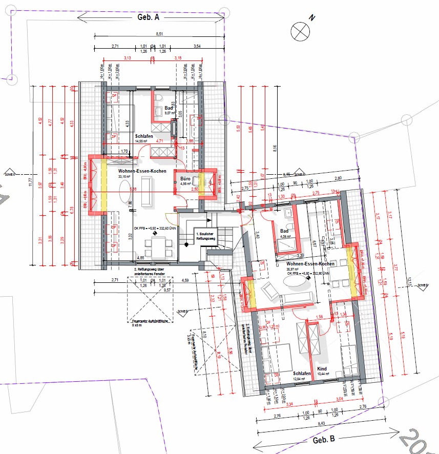 Grundriss Dachgeschoss